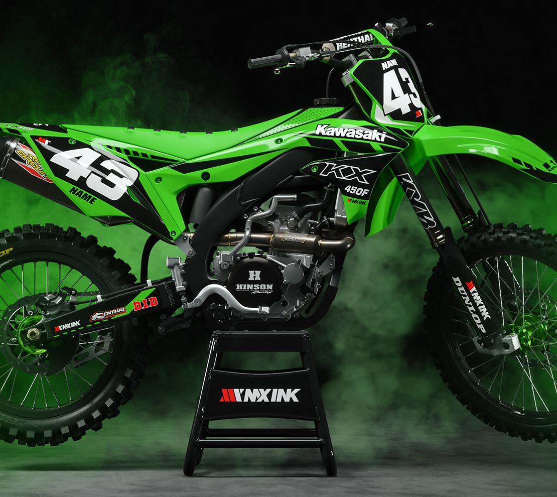 Kawasaki | Full & Semi Custom Motocross Graphics | Mx Ink